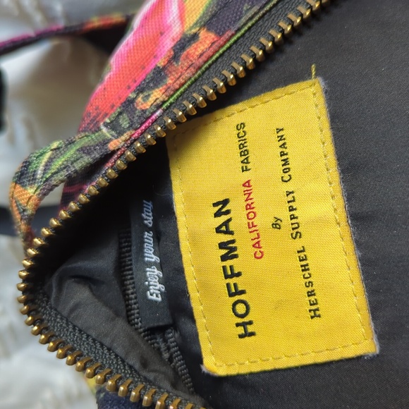 Herschel Supply Co. Nova Mini Backpack Black Tropical Hawaiian Floral Print - Picture 12 of 14